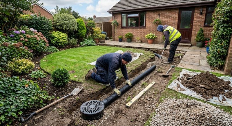 Porch Drainage Installation in Birmingham, AL