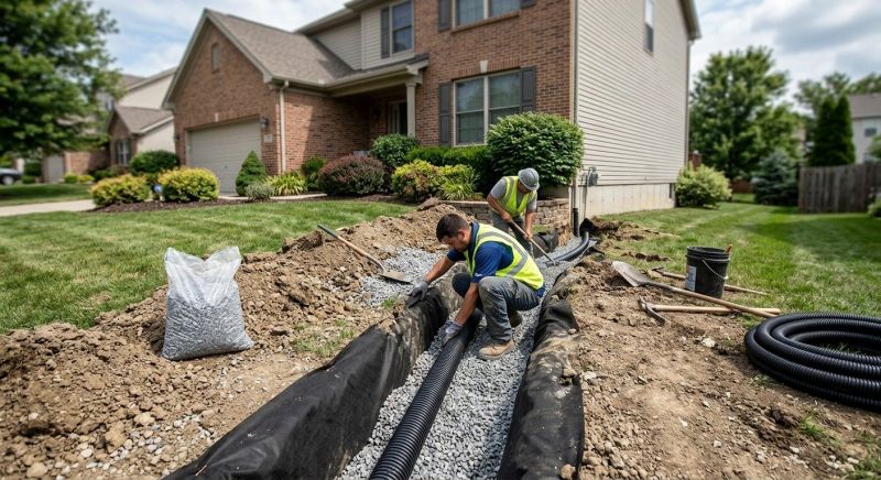 Water Drainage Installation in Birmingham, AL